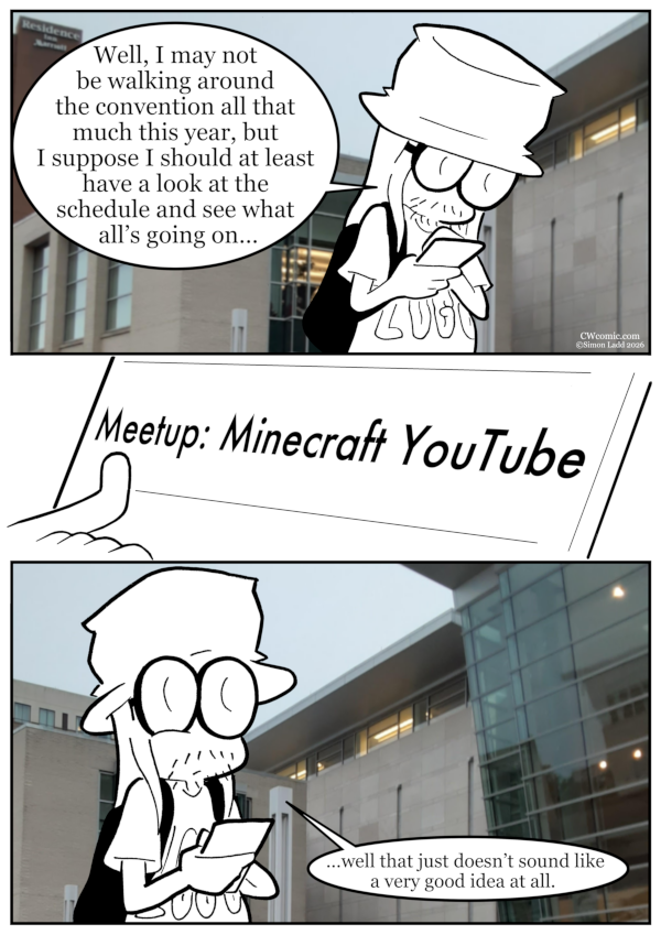 That nearly sounds as bad as a WEBCOMIC gathering