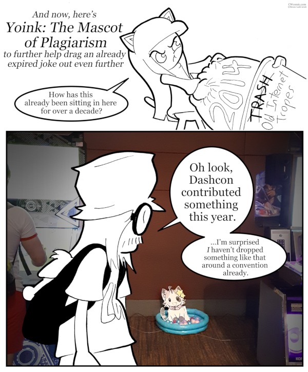 It definitely took me longer to edit the brightness in the photo background than it did to actually draw the actual comic itself.