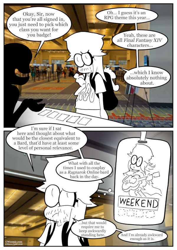 On the one hand, I think it's neat when cons do yearly theme gimmicks.  On the other hand, I absolutely NEVER pay enough attention to actually know what any of it is.
